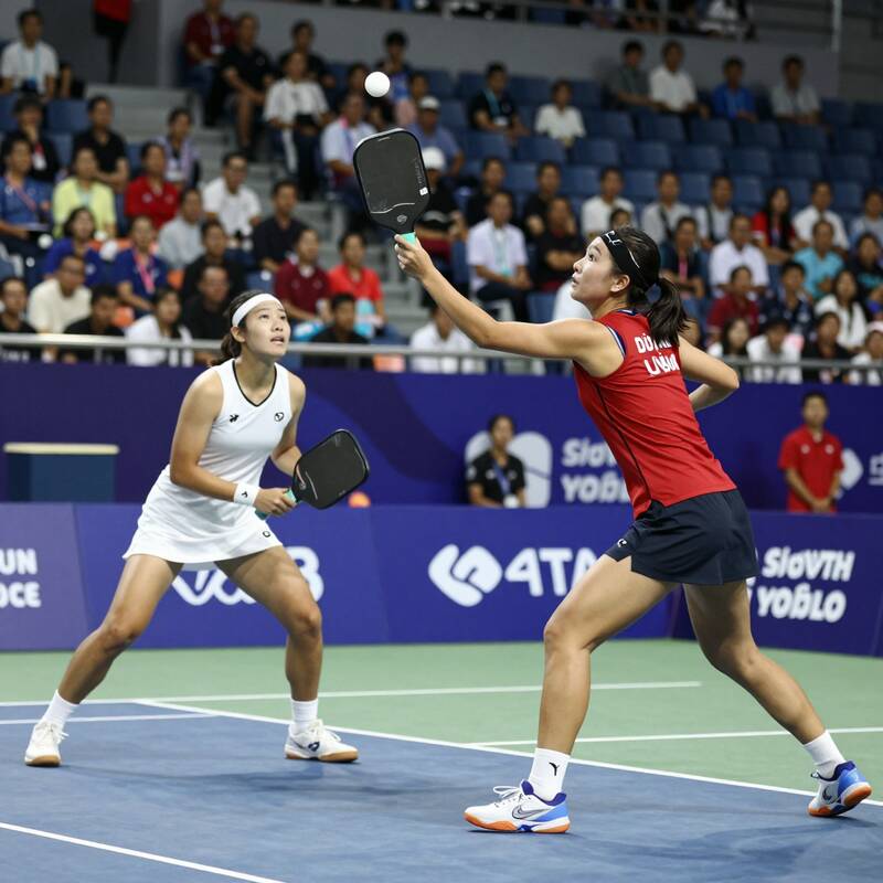 Diệp Hà và Na Ny làm nên chuyện: HCV U18 đôi nữ pickleball cho Nghệ An tại Đà Nẵng - 7388